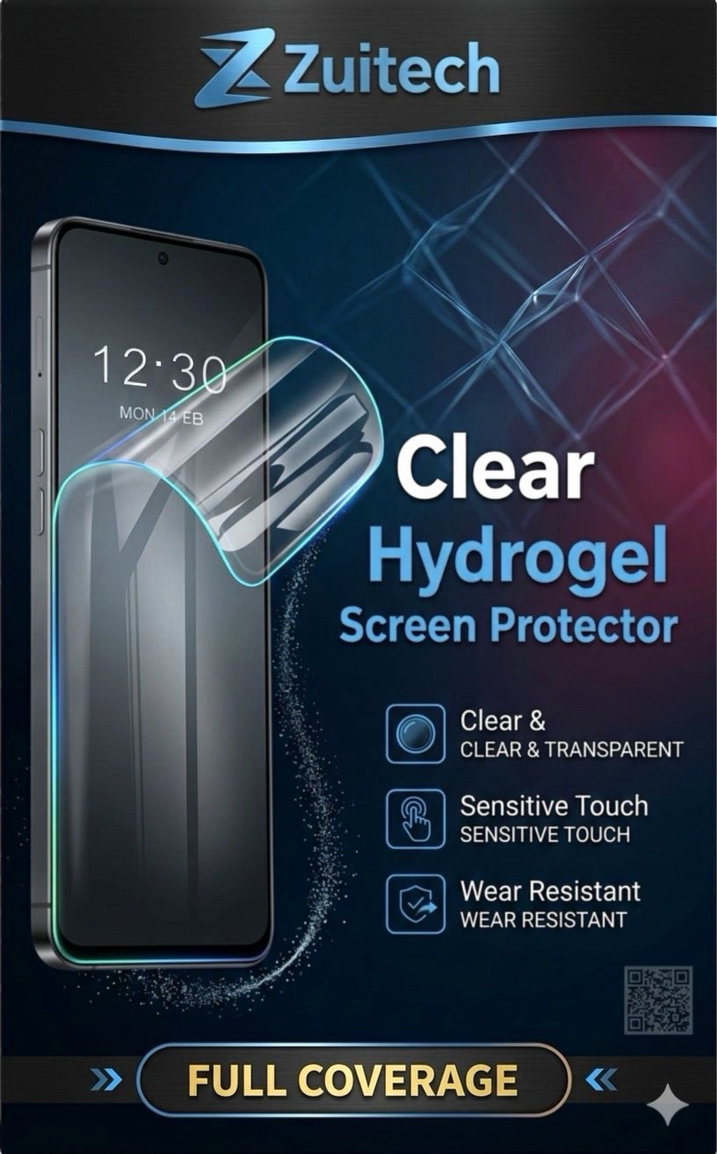 HD Screen Gel Protector for iPhone 4 Series